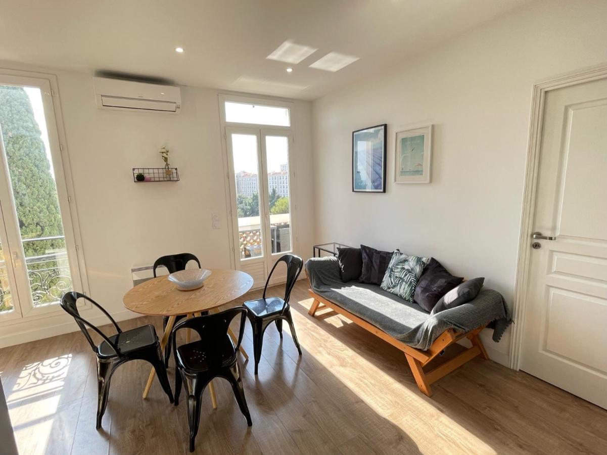 Nice Renting - Cambrai - Luxurious Sea View Terrasse - King Bed - Parking - Ac - Fully Equipped Екстер'єр фото